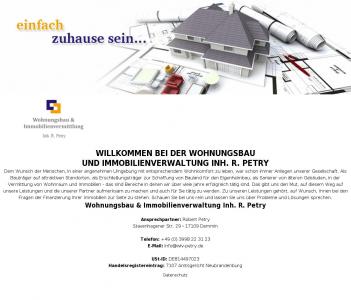 www.wohnungsbau-immobilien-petry.de