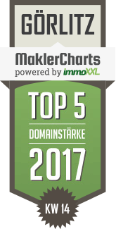 MaklerCharts KW 14/2017 - Grothe-Immobilien ist TOP-5-Makler in G�rlitz