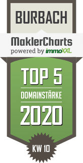 MaklerCharts KW 10/2020 - Immobilienbewertung Dipl. Ing. Frank Drews ist TOP-5-Makler in Burbach
