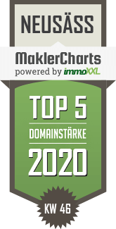 MaklerCharts KW 46/2020 - tk Immobilien Thomas Krger + Stefan Frank GbR ist TOP-5-Makler in Neus