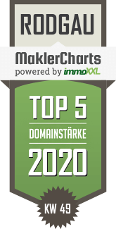 MaklerCharts KW 49/2020 - Manuela Weber Immobilien-Vermgensanlagen ist TOP-5-Makler in Rodgau