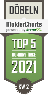 MaklerCharts KW 01/2021 - MS Immobilien ist TOP-5-Makler in Döbeln