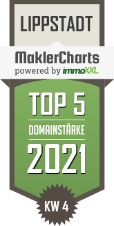 MaklerCharts KW 03/2021 - Severin Immobilien seit 1932 Nachf. e.K. ist TOP-5-Makler in Lippstadt