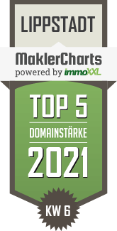 MaklerCharts KW 05/2021 - Severin Immobilien seit 1932 Nachf. e.K. ist TOP-5-Makler in Lippstadt