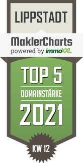 MaklerCharts KW 11/2021 - Severin Immobilien seit 1932 Nachf. e.K. ist TOP-5-Makler in Lippstadt