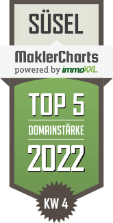 MaklerCharts KW 03/2022 - Otto von Eynern Immobilien ist TOP-5-Makler in Süsel