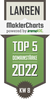 MaklerCharts KW 07/2022 - Sordon Immobilien ist TOP-5-Makler in Langen