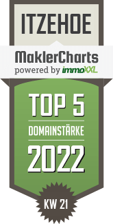 MaklerCharts KW 20/2022 - Maren Scheffler Immobilien ist TOP-5-Makler in Itzehoe