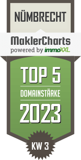 MaklerCharts KW 02/2023 - Hein Immobilien & Management ist TOP-5-Makler in Nümbrecht