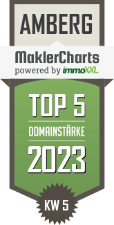 MaklerCharts KW 04/2023 - Immobilien Donhauser ist TOP-5-Makler in Amberg