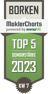 MaklerCharts KW 06/2023 - Immobilien Garvert ist TOP-5-Makler in Borken