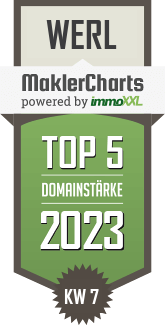 MaklerCharts KW 06/2023 - Schulte-Tigges Immobilien ist TOP-5-Makler in Werl
