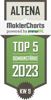 MaklerCharts KW 08/2023 - Vereinigte Sparkasse im Märkischen Kreis AöR ist TOP-5-Makler in Altena