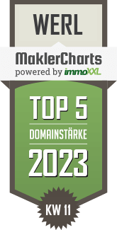 MaklerCharts KW 10/2023 - Schulte-Tigges Immobilien ist TOP-5-Makler in Werl