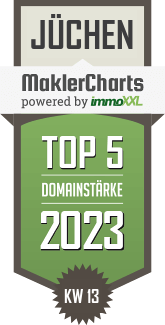 MaklerCharts KW 12/2023 - Michael Ruland - Immobilienmakler ist TOP-5-Makler in Jchen