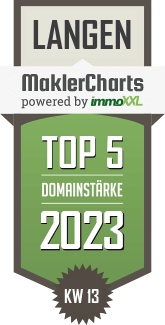 MaklerCharts KW 12/2023 - Immobilien von Heesen ist TOP-5-Makler in Langen