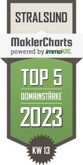 MaklerCharts KW 12/2023 - Graske Immobilien + Finanzservice Henry Busch ist TOP-5-Makler in Stralsund