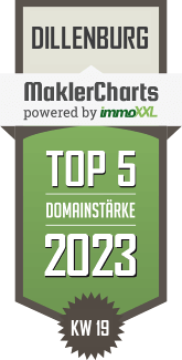 MaklerCharts KW 18/2023 - Smart-Solution24 GmbH ist TOP-5-Makler in Dillenburg
