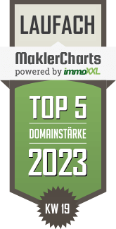 MaklerCharts KW 18/2023 - Huth Immobilien Solutions ist TOP-5-Makler in Laufach