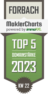 MaklerCharts KW 21/2023 - Clever Immobilien GmbH ist TOP-5-Makler in Forbach