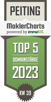 MaklerCharts KW 38/2023 - Ammer-Lech Immobilien ist TOP-5-Makler in Peiting
