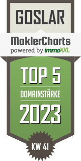 MaklerCharts KW 40/2023 - Makosch Immobilien- u. Verwaltungs GmbH ist TOP-5-Makler in Goslar