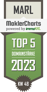MaklerCharts KW 47/2023 - Blmker Immobilien GmbH & Co. KG ist TOP-5-Makler in Marl