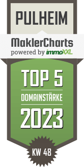 MaklerCharts KW 47/2023 - Quellenhof Immobilien  Immobilienmakler ist TOP-5-Makler in Pulheim