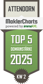 MaklerCharts KW 02/2025 - Sparkasse Attendorn-Lennestadt-Kirchhundem AR ist TOP-5-Makler in Attendorn