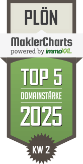 MaklerCharts KW 02/2025 - Gerd Meyer Immobilien ist TOP-5-Makler in Plön
