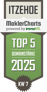 MaklerCharts KW 07/2025 - Rahmann Immobilien ist TOP-5-Makler in Itzehoe