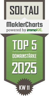 MaklerCharts KW 11/2025 - Project-Immobilien GmbH ist TOP-5-Makler in Soltau