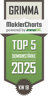MaklerCharts KW 18/2025 - PISA IMMOBILIENMANAGEMENT GmbH & Co. KG ist TOP-5-Makler in Grimma