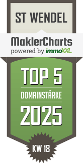 MaklerCharts KW 18/2025 - VOLTMER Immobilien & Beratung ist TOP-5-Makler in St Wendel