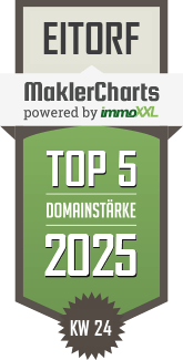 MaklerCharts KW 24/2025 - Sabrina Dietrich Immobilien ist TOP-5-Makler in Eitorf