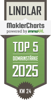 MaklerCharts KW 24/2025 - Schmitz-Immobilienservice ist TOP-5-Makler in Lindlar