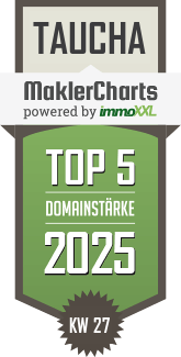 MaklerCharts KW 27/2025 - LE-APIS Immobilien ist TOP-5-Makler in Taucha