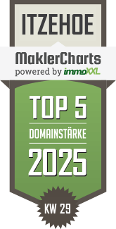 MaklerCharts KW 29/2025 - Nils Ohlsen Immobilien ist TOP-5-Makler in Itzehoe