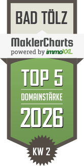 MaklerCharts KW 02/2026 - Meiser Consult ist TOP-5-Makler in Bad Tölz