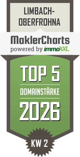 MaklerCharts KW 02/2026 - Gebäudegesellschaft Limbach-Oberfrohna mbH ist TOP-5-Makler in Limbach-Oberfrohna