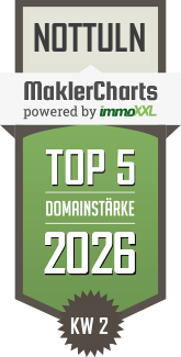 MaklerCharts KW 02/2026 - Volksbank Nottuln eG ist TOP-5-Makler in Nottuln