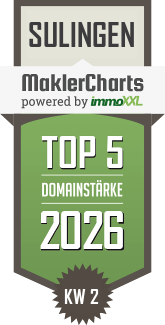 MaklerCharts KW 02/2026 - Die Vorsorge Immobilien ist TOP-5-Makler in Sulingen