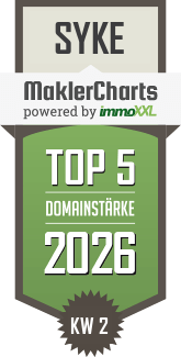 MaklerCharts KW 02/2026 - LBS Immobilien GmbH NordWest ist TOP-5-Makler in Syke