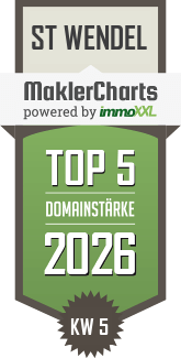 MaklerCharts KW 05/2026 - VOLTMER Immobilien & Beratung ist TOP-5-Makler in St Wendel