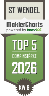 MaklerCharts KW 09/2026 - VOLTMER Immobilien & Beratung ist TOP-5-Makler in St Wendel