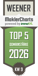 MaklerCharts KW 09/2026 - Anker Immobilien ist TOP-5-Makler in Weener