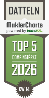MaklerCharts KW 14/2026 - LBS Immobilien GmbH NordWest ist TOP-5-Makler in Datteln
