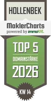 MaklerCharts KW 14/2026 - Lauenburger Landimmobilien Patrick Schleiss ist TOP-5-Makler in Hollenbek