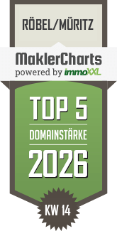 MaklerCharts KW 14/2026 - HORN IMMOBILIEN GmbH ist TOP-5-Makler in R�bel/M�ritz