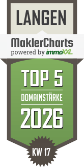MaklerCharts KW 17/2026 - JK IMMOBILIEN ist TOP-5-Makler in Langen